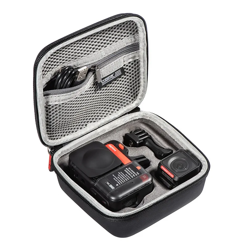 Insta360 ONE RS Carrying Case PU Waterproof Storage Bag for Insta360