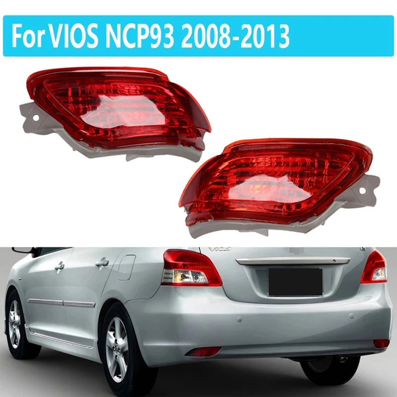

1 пара, задние фонари для Toyota VIOS NCP93 2008-2013