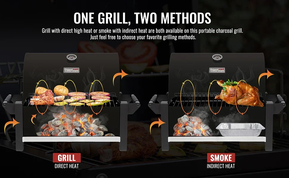 Tabletop Portable charcoal grill