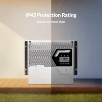 Contrôleur de charge solaire MPPT EPEVER 60/80/100A, protection contre l'eau IP43, compatible 12V/24V/48V DC, compatible avec les panneaux PV LiFePO4 200V 4