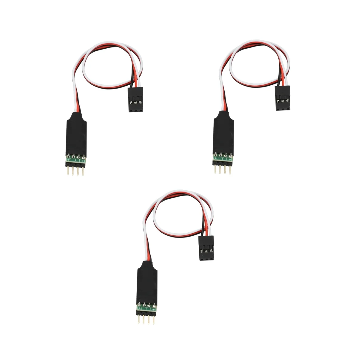 

3 шт. 3CH 3-канальная фотолампа, фотопанель управления для модели 1/10 1/8 радиоуправляемого автомобиля Axial SCX10 Trx4