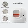 Automatic C-at Box Self Cleaning with App Control Sm-art C-at Toilet for Multiple Large Cats Global Version 5