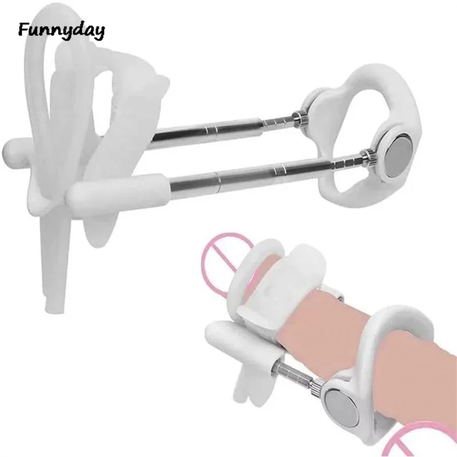 Sex Toys Tools Penis Enlargement Stretch Clamp Extender Penis Stretching Exerciser Growth Traction Device For Men male sex toys