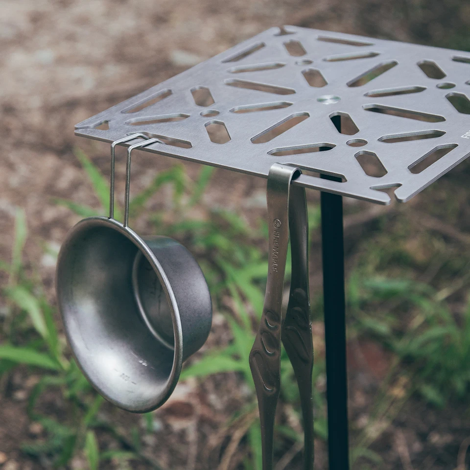 Fire-mapleタンポポピクニックテーブル、アルミニウム、取り外し可能、調整可能、ミニ折りたたみ、屋外キャンプ、ハイキングバックパッキング S4c8362bfa8fd43beaec4effbbcb21