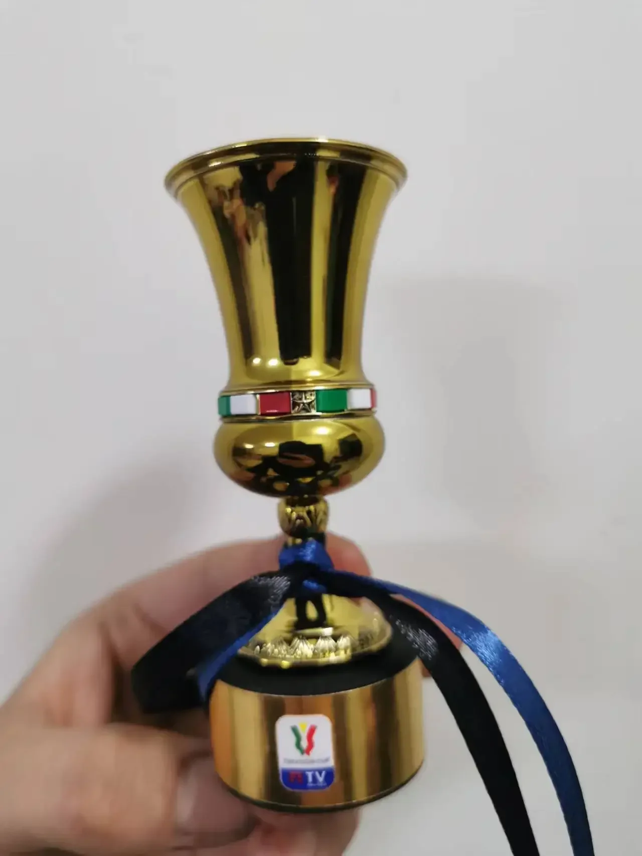 2021-22 Stagione La Coppa Trofeo Coppa Italia 9 Cm Altezza Mini Taglia The Champions Trophy Cup Inter Milan Fan Souvenir