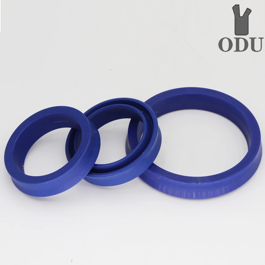 ODU YXD UP OD 블루 폴리우레탄 PU 피스톤 샤프트 로드 가스켓, U/Y 그루브, 2 립 링, 밀봉 유압 실린더 오일 도장, 16-300mm
