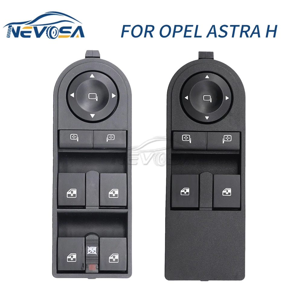 

NEVOSA 13228877 Electric Power Car Window Control Switch For Opel Astra H For Vauxhall Astra Zafira 13228698 13228699 13215153