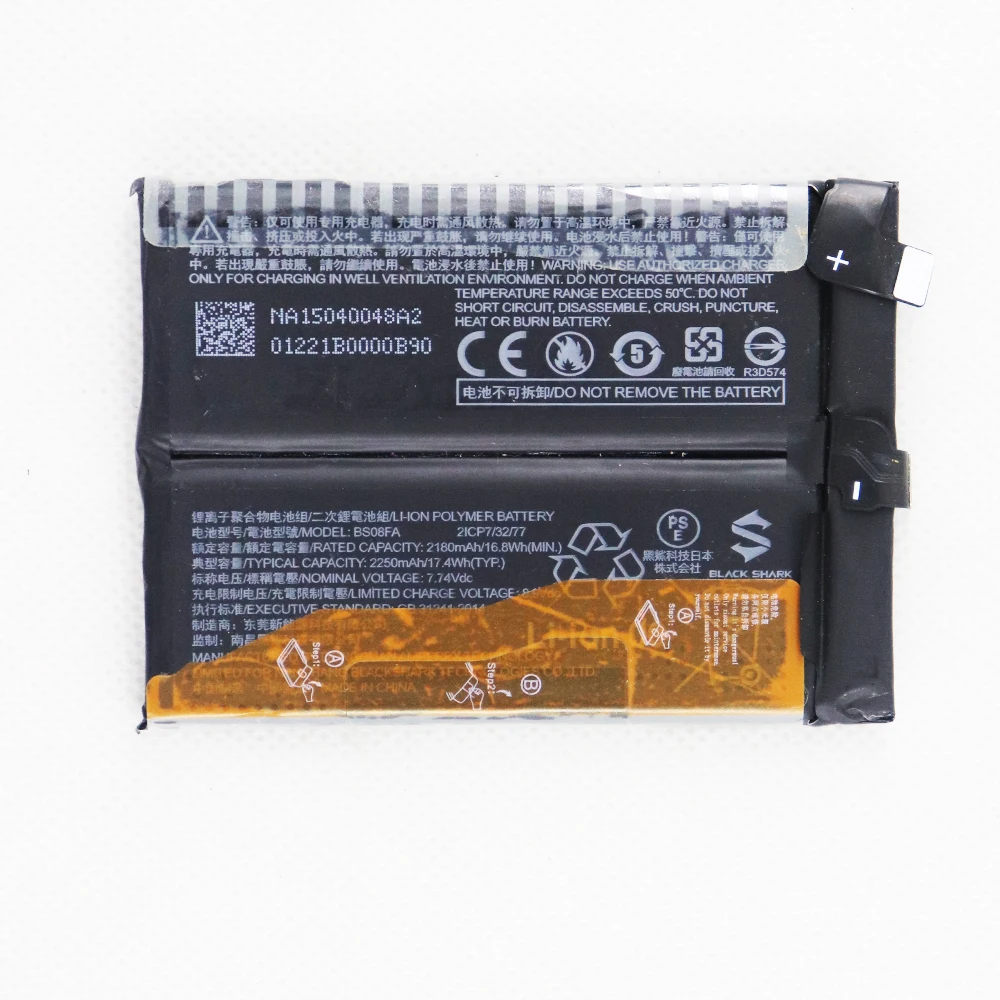 Batteria 4500Mah Bs08Fa Per Batteria Xiaomi Black Shark 4 4Pro Prs-A0 Ksr-A0