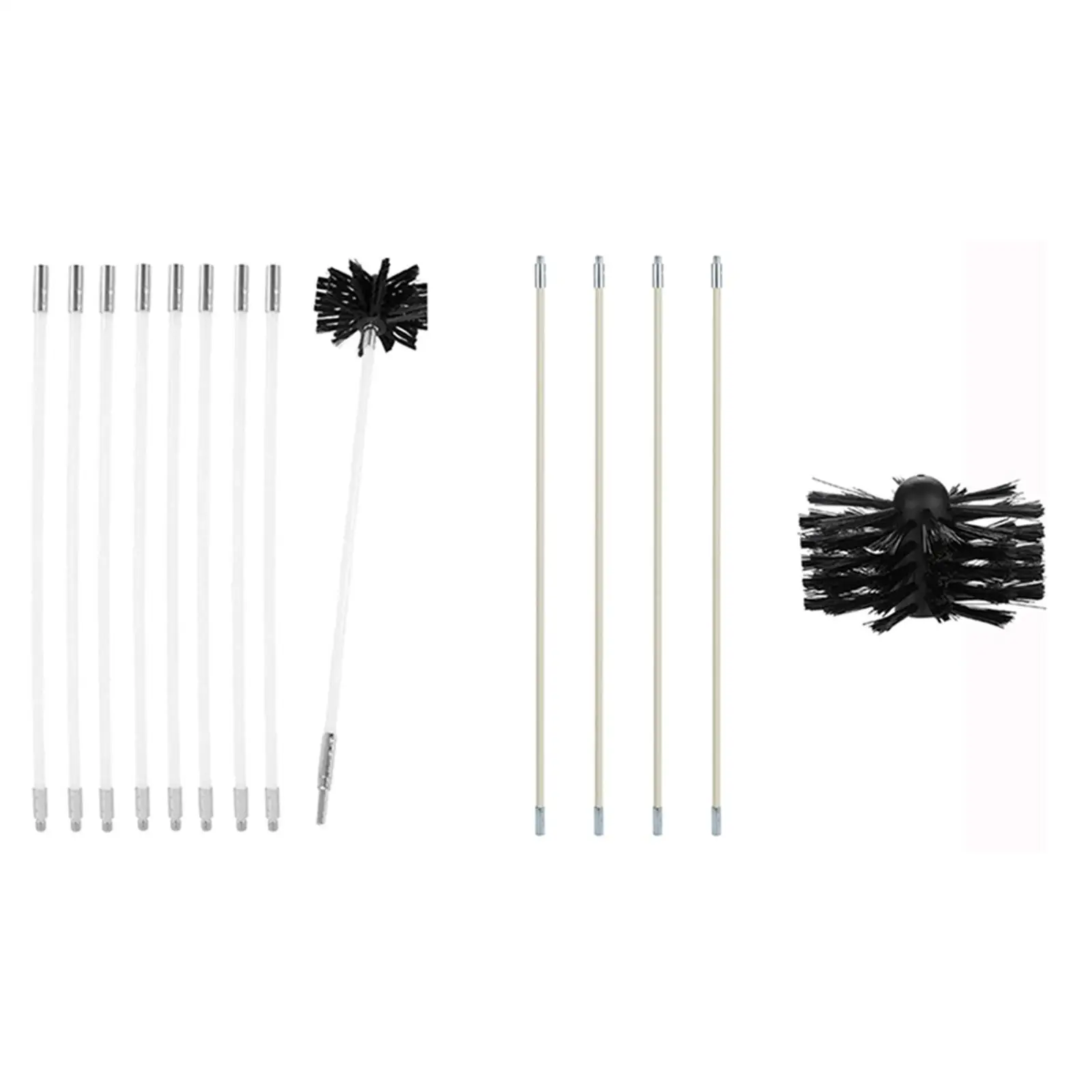 

Щетка для чистки камина, инструменты для подметания ворса, гибкие стержни, вращающаяся система, M8 штуцер, сушилка, щетка для чистки каналов