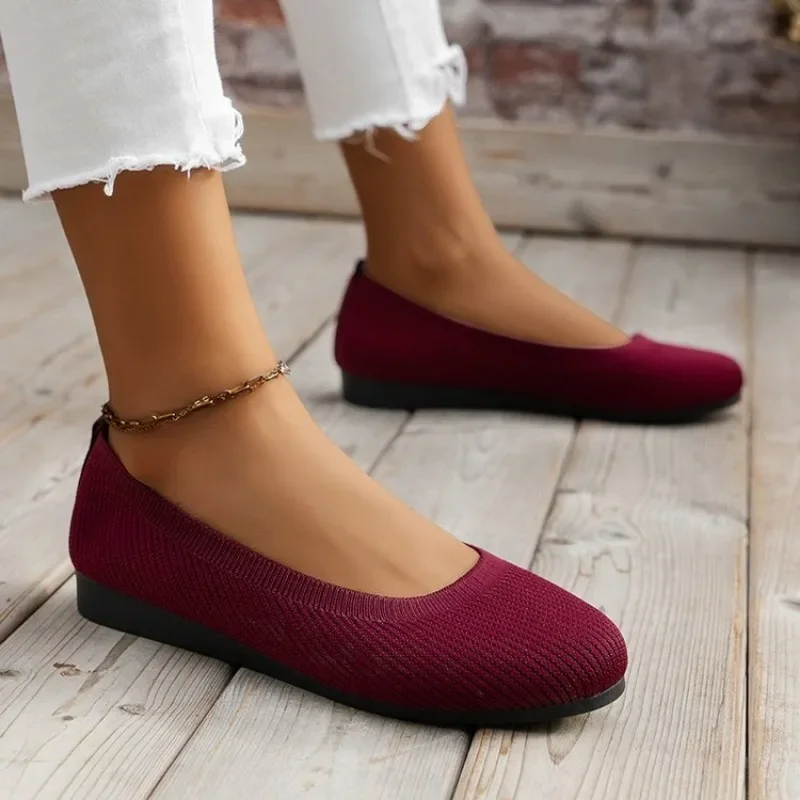 Women Flats Pointed Toe Solid Color Black Flats for Women Dressy Comfort Foldable Flats for Women  Brown Flat Heel Shoes