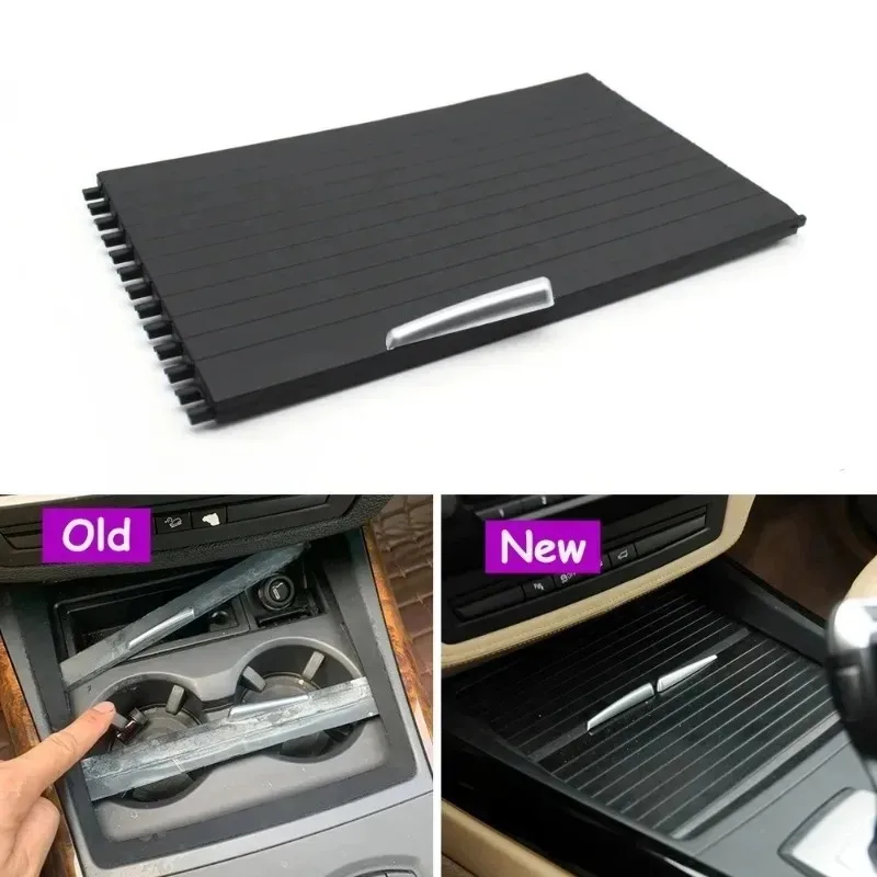 51166954943 BMW X5 E70 X6 E71 2007 2008 2009 2010 2011 2012 2013 2014 컵홀더 센터 콘솔 롤러 블라인드 셔터 커버