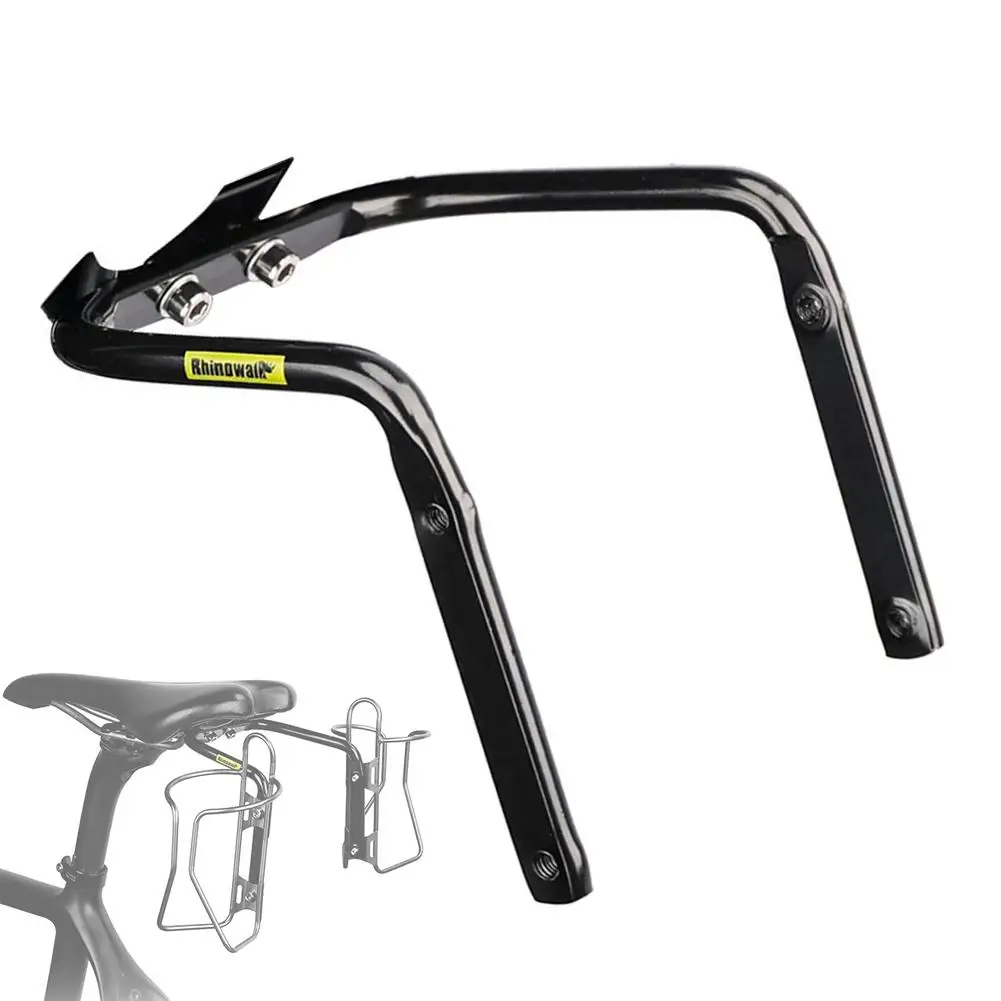 Rhinowalk Bike Saddle Stabilizer Bracket Rear Seat Holder Shelf Bicycle Support Mounting Bracket # Frames Rack Access Lugga F1N4 bicycle expansion bracket bicycle saddle bag bracket