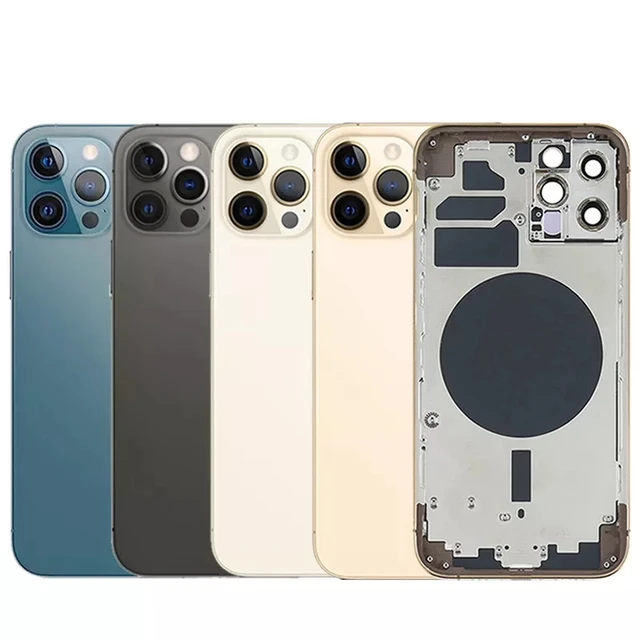 Full Housing For Iphone 13 /13 Mini/ 13 Pro/13 Pro Max Back Glass Battery  Cover Middle Frame Chassis Assembly Replacement - Mobile Phone Housings &  Frames - AliExpress