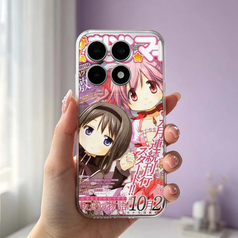 Anime Madoka Magica Themed Phone Cover