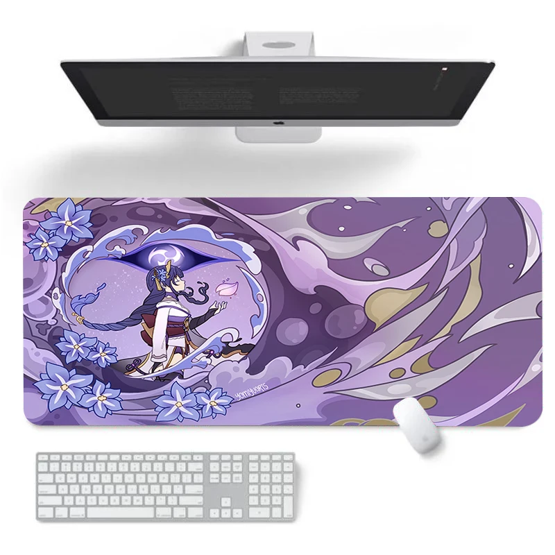 

Geshin Impact Xxl Mouse Pad Anime Computer and Office Deskmat Desk Mat Mousepad Gamer Deskpad Keyboard Gaming Mats Playmat Pads