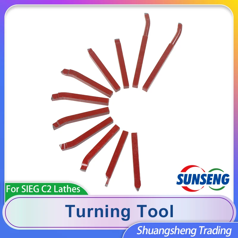 

11 шт. токарный инструмент 8x 8 мм/набор токарных инструментов из карбида вольфрама/SIEG токарный инструмент/S/N:10005 нож для грузовика из цементированного карбида