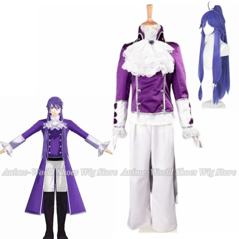 

Cami gackpo cosplay costume for Halloween carnival costume wig