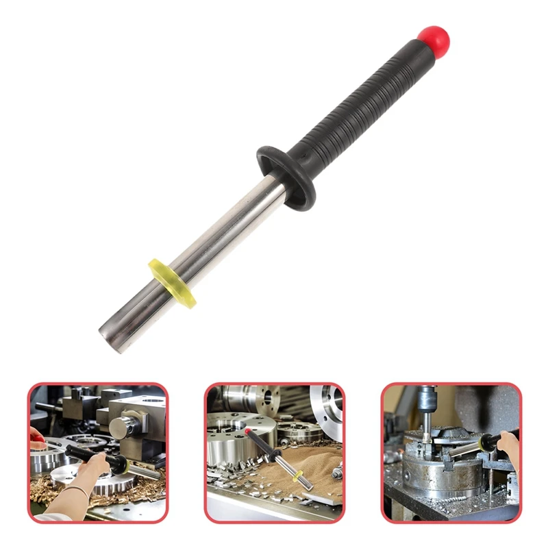 Iron Absorber Magnetic Swarf Collector Stainless Steel Retrieving Handle Tool 1 Piece
