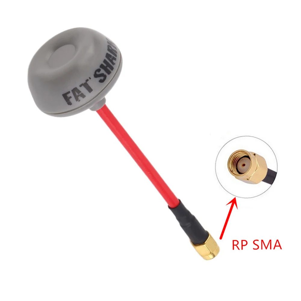 Antenne RHCP 5.8GHz SMA/RP-SMA pour FPV Drone ImmersionRC SpiroNet