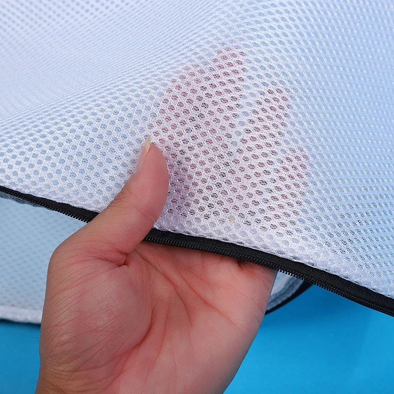 Wash Bag Padded Net Laundry Shoes Protector Polyester Washing Shoes Machine Friendly Laundry Bag Drying Shoe Net Bags