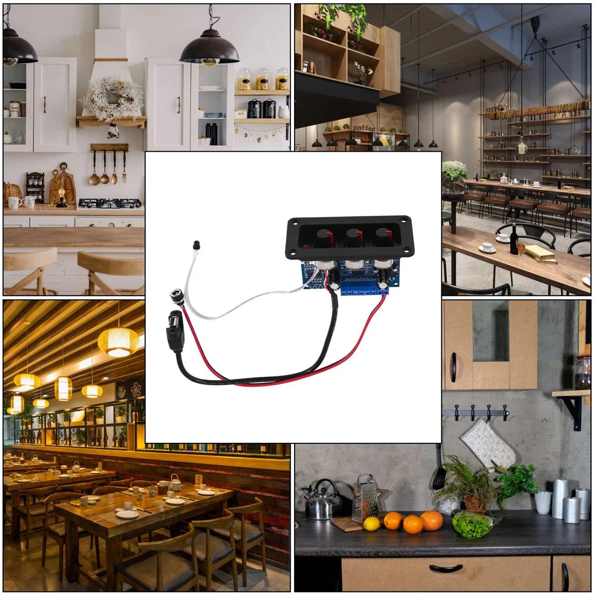 

Комплект платы усилителя сабвуфера 2X25W + 50W 2,1 Channel Bluetooth 5,0