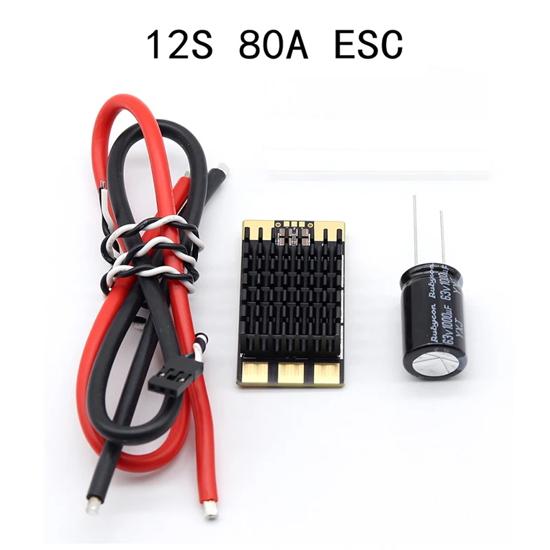 PAURC 12S 80A ESC Micro Moteur pour Drone FPV AM32