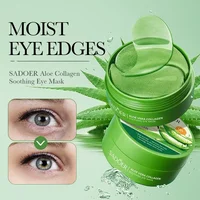 60pcs(30pair) SADOER Aloe Collagen Soothing Eye Mask Moisturizing Repair Eye Dry Eye Mask 2
