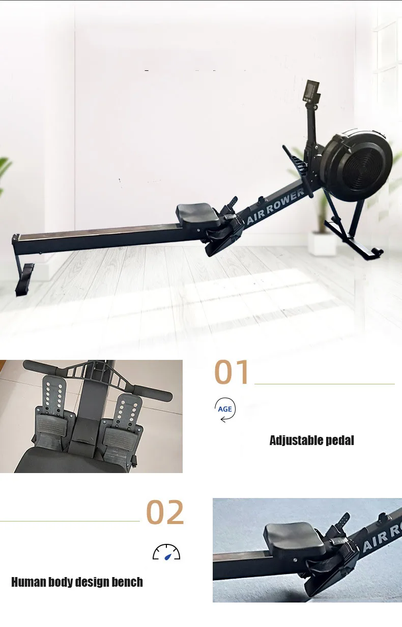 Description Picture 2 of itemFoldable Water Rowing Machine, Home Gym and Exercise Equipment, Gimnasio Gimnasio, Fitness Equipment