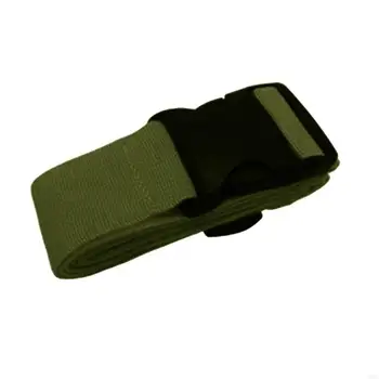 Alternative view of Webbing Luggage Belt Strap with Quick Releases Plastic Buckle for Luggage Strap