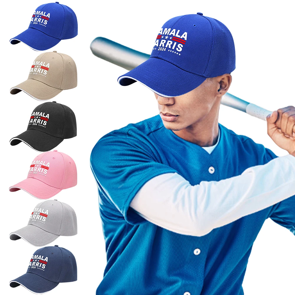 Kamala Harris Baseball Cap Unisex Baseball Hat Breathable Political Dad Hat Adjustable President Election for Hiking Fishing