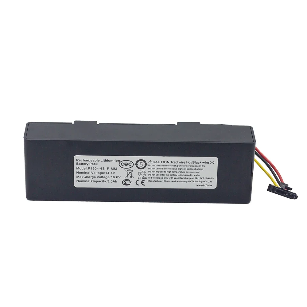 Rechargeable Battery For Xiaomi 2S Mijia STYTJ02YM 14.8V 2600mah Sweeping Mopping Robot And For Haier JX37 Vacuum Cleaner