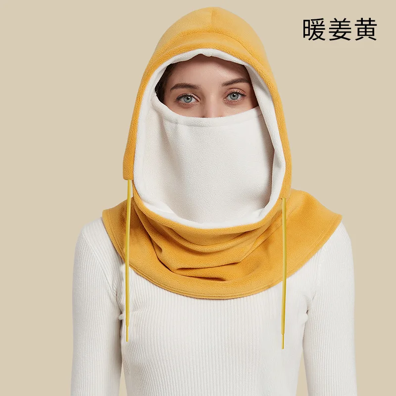Winter Warm Mask Riding Ski Hat Bib Mask Snowboard Face Protective Warm Windproof Plus Velvet Headgear