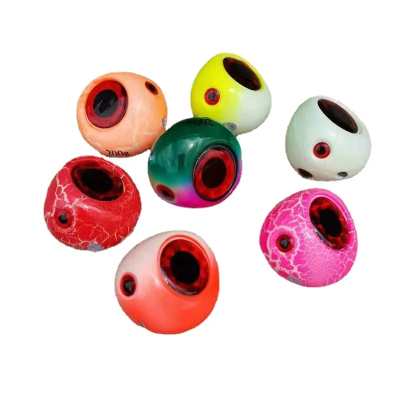 

WHYY 60g-200g Glow Lumious Kabura Pesca Slider Artificial Simulation Snapper Sea Bream Lure Jig Head Swimbait Ascesorios Pesca