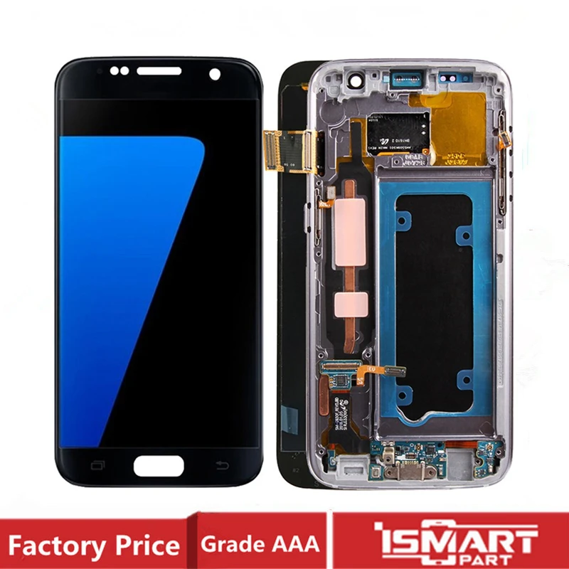 

For Samsung Galaxy S7 LCD with Touch Digitizer Display Assembly AMOLED SM-G930 Screen