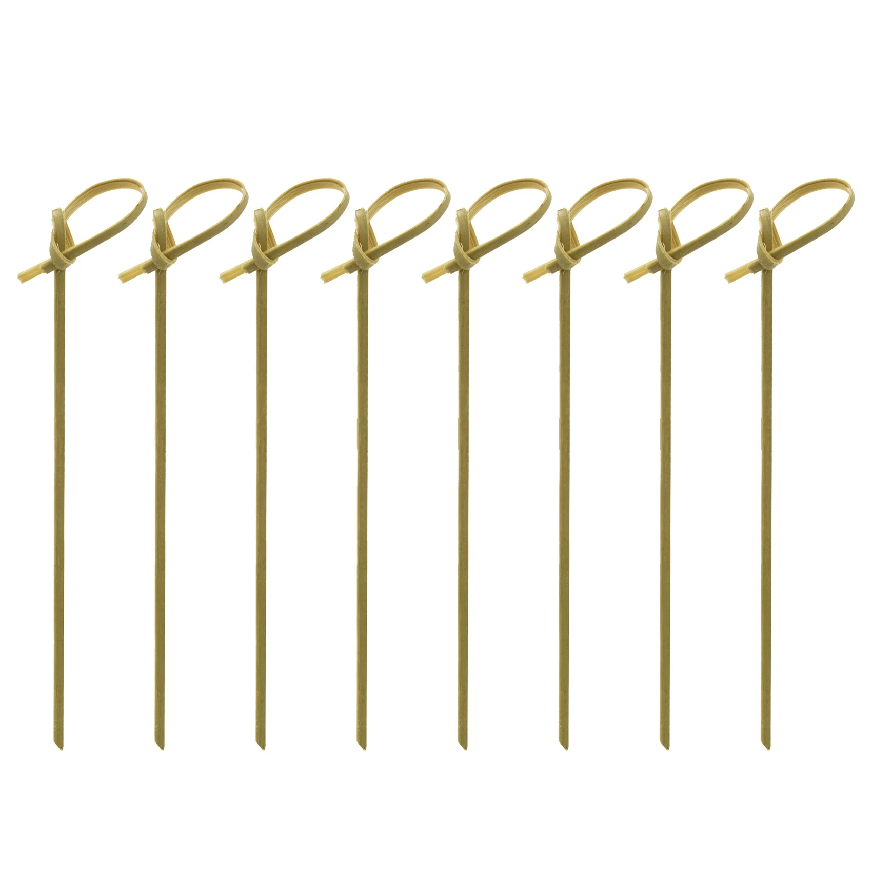 

300 Pack Bamboo Cocktail Picks Cocktail Toothpicks Bamboo Skewers Toothpicks for Appetizers 4 Inch