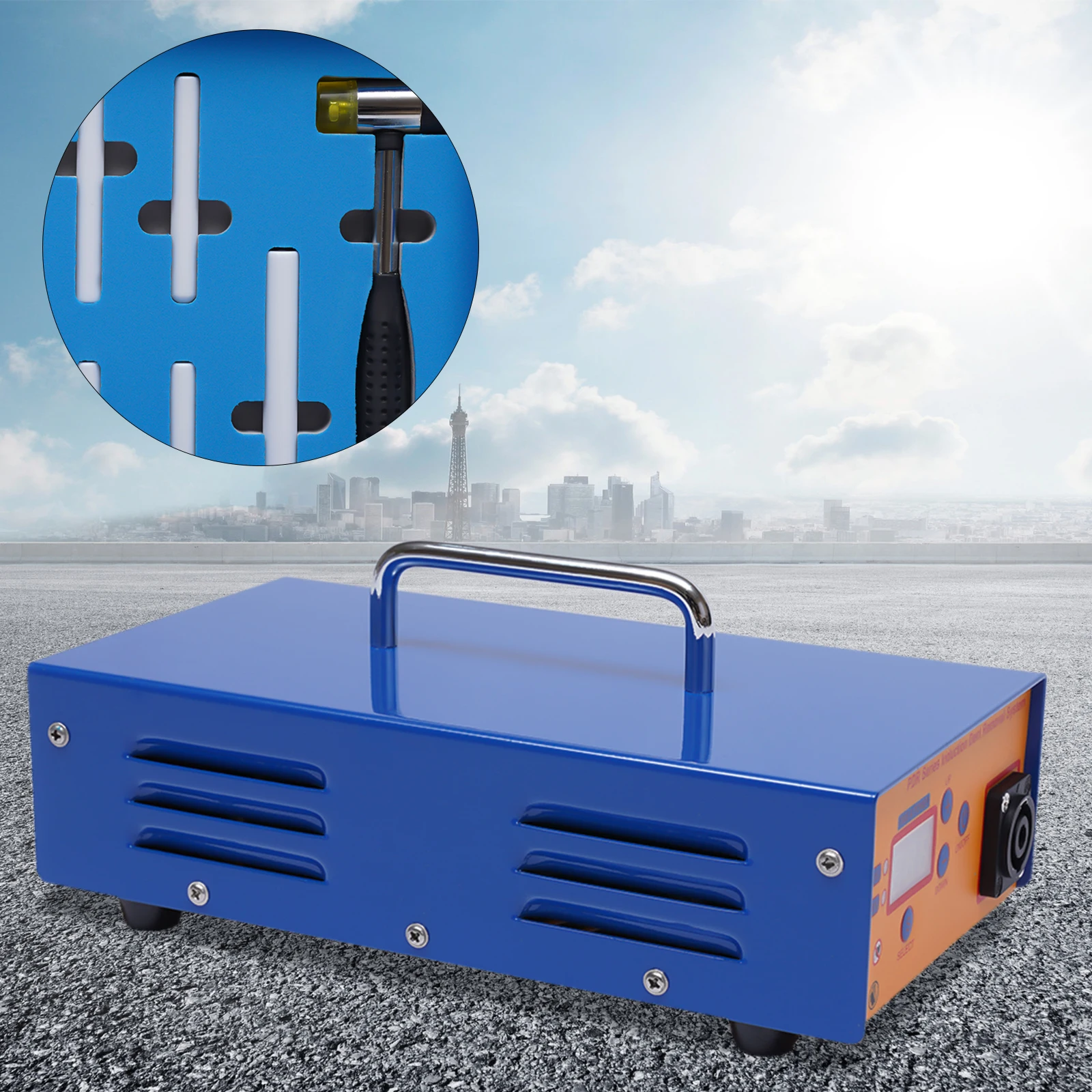 1380W PDR Induction Heater Machine Hot Box Car Paintless Dent Removal Tool Kit Repair Tools