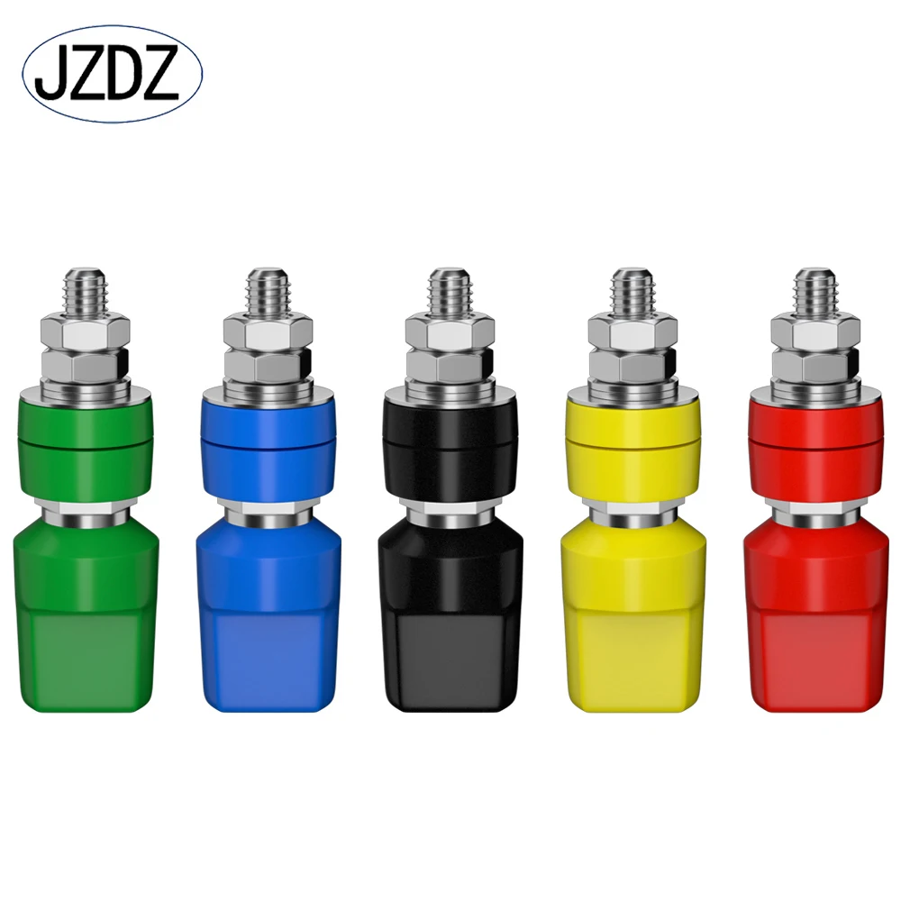 

JZDZ 4mm Banana Socket Binding Post Banana Plug Jack M6 Electrical Connector Terminal DIY Parts J.50019-1