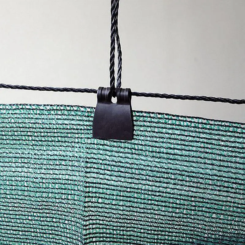 100pcs Shade Cloth Clips Shade Fabric Clamps Grommets Net Mesh Cover Sunblock Fabric Garden Backyard Greenhouse