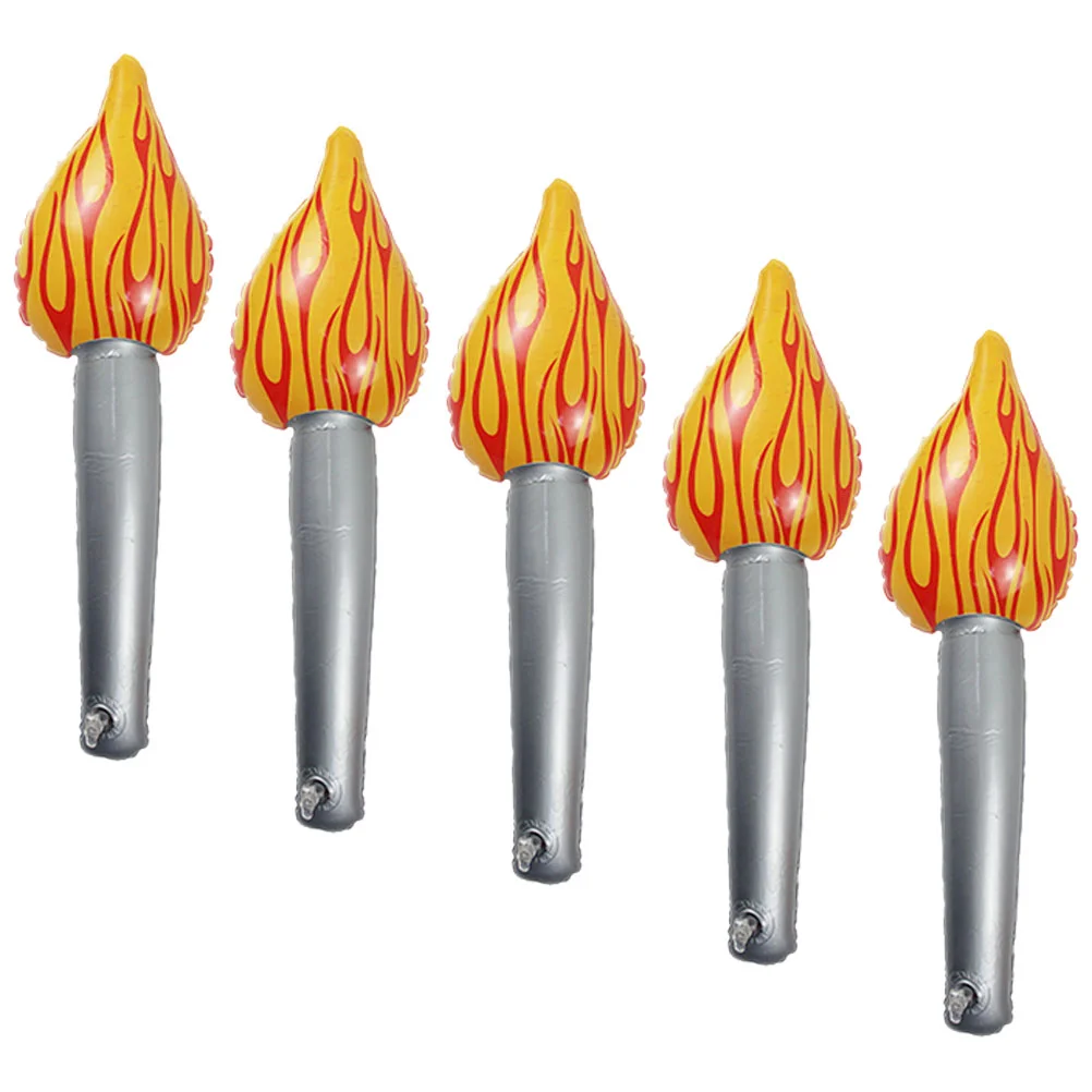

Inflatable Torch Paris Sports Game Party Decorations Fun Flame Balloons Kids Cheering Thunder Sticks Sports Events Props