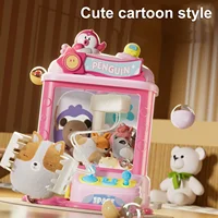 2024 New Mini Grabbing Machine Children's Toy Clip Doll Small Twisted Egg Claw Catch Toy Machines with Music Kids Gifts Toys 2