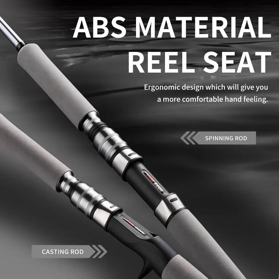 RYOBI RANMI RAPTOR II 보트 지깅 로드, 탄소 섬유, MH 패스트 액션 낚싯대, 루어 로드, 1.8m 