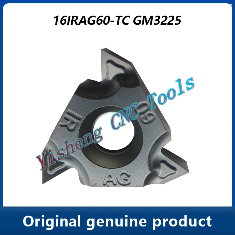 

Токарный инструмент для вставок с ЧПУ, оригинальный 16IR 16IRAG60-TC GM3225 GM3325, режущий инструмент с доставкой