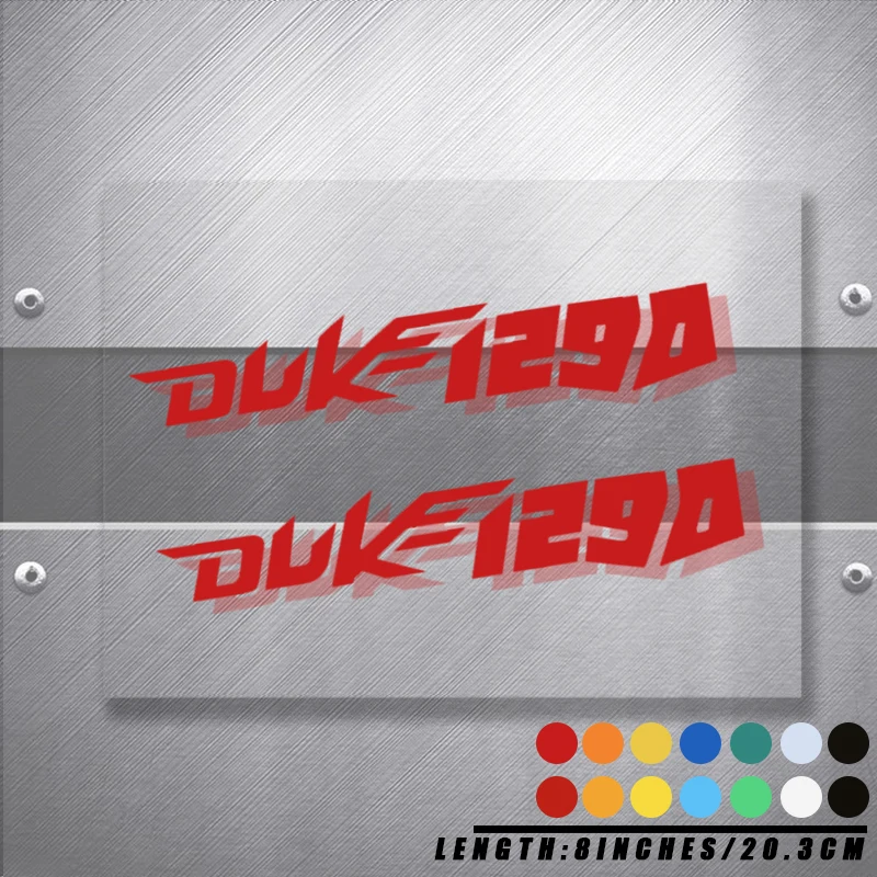 Motorcycle Reflective Decal Waterproof Sticker Helmet Tank Pad Decoration Logo decals For KTM DUKE1290 Super Adventure DUKE 1290