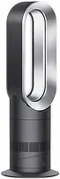 AM09 Hot + Cool Ceramic Fan Heater - Black/Iron 2