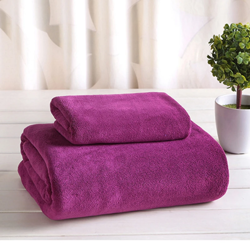 Super large, soft, super absorbent, quick-drying, non-fading, multi-purpose sports travel towel，The new microfiber bath towel, 3