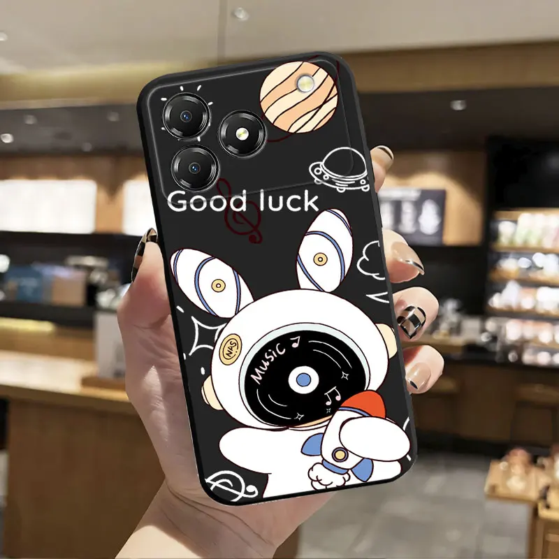 Fashion Cartoon Soft Silicone Shockproof Phone Case Cover