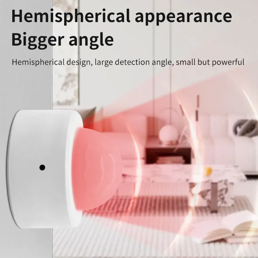 Tuya Zigbee Smart PIR Motion Sensor Movement Detector Smart Human Body Movement Sensor Works With Alexa Google Home Assistant