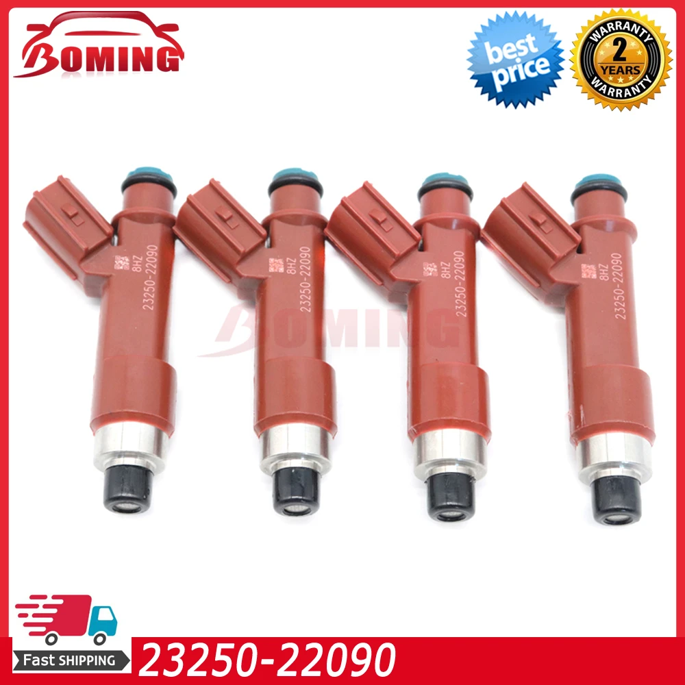 4pcs Fuel Injectors 2325022090 Fit For Toyota Corolla Zze142 1zzfe