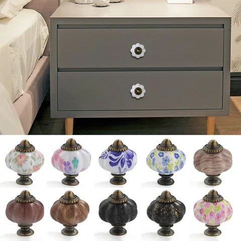 

Acrylic Cabinet Knobs and Handles Cupboard Door Handles Drawer Pulls 30*36 mm Pumpkin Furniture Handle for Home Decor