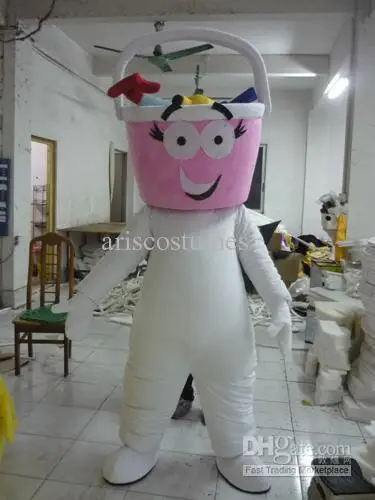 

Новинка, для взрослых, Хэллоуин, Рождество, мусорная корзина, Mascotte, необычный мультяшный костюм, костюм-талисман